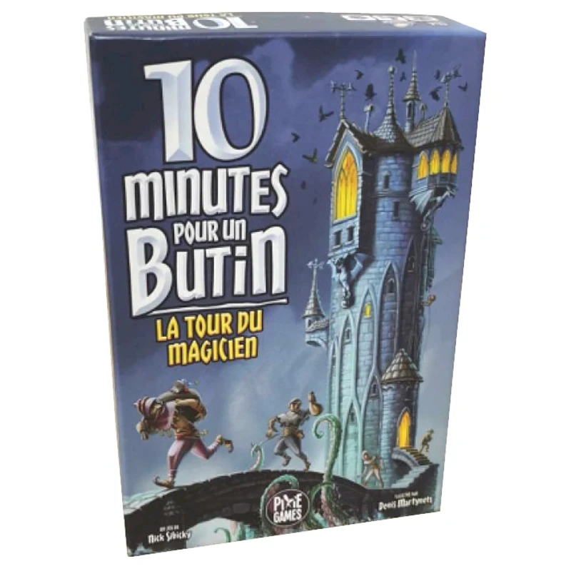 10 minutes pour un butin - jeu d'observation et de stratégie - boite de jeu