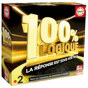 100% logique - réflexion et déduction - boite de jeu