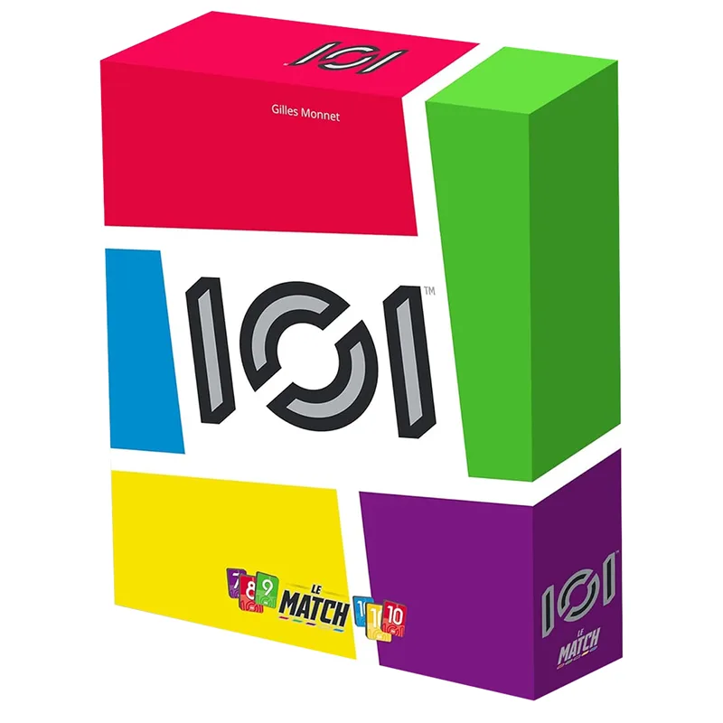 101 le match - réflexion et déduction - boite de jeu