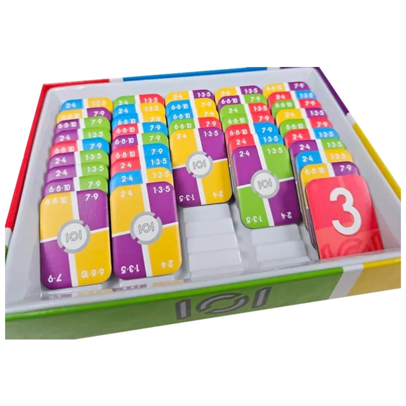 101 le match - réflexion et déduction - jetons