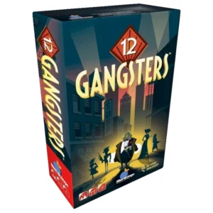12 gangsters - mémoire et stratégie - boite de jeu