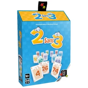 2 sans 3 - réflexion et stratégie - boite de jeu