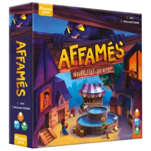 Affamés - réflexion et stratégie - boite de jeu