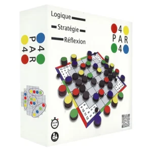 4 par 4 - boite de jeu