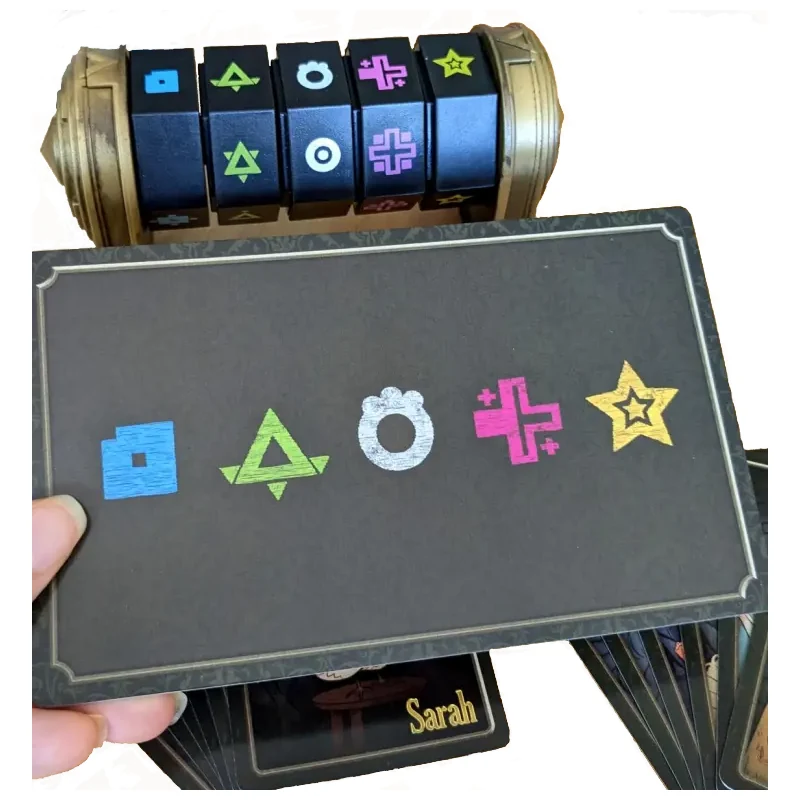 5 minutes mystère - jeu d'observation et de rapidité - décodeur et carte code