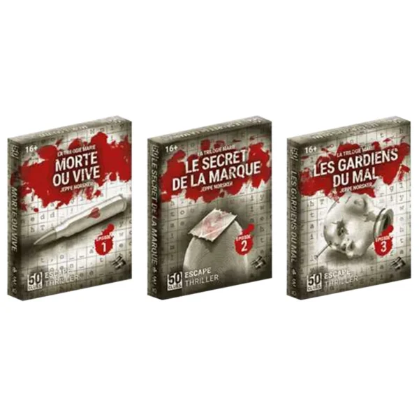 50 clues - escape game - boite de jeu saison 2