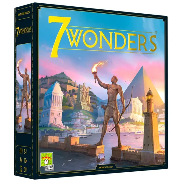 7 wonders - réflexion et stratégie - boite de jeu