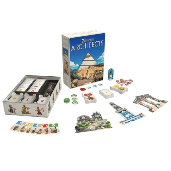 7 wonders architects - réflexion et stratégie - contenu de la boite