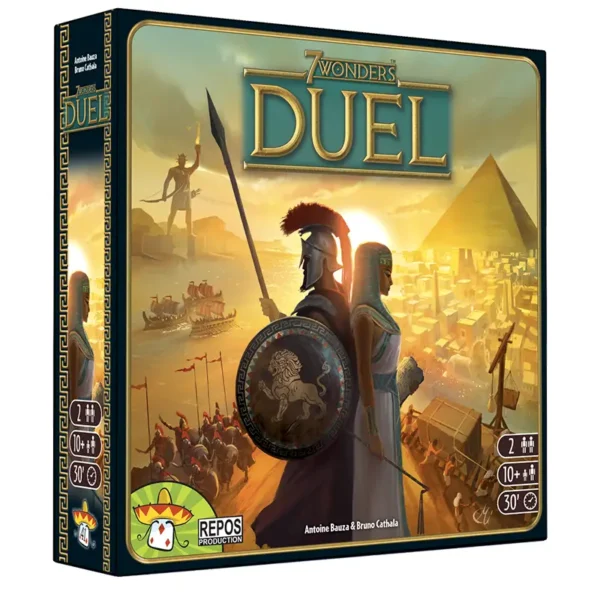 7 wonders duel - réflexion et stratégie - boite de jeu