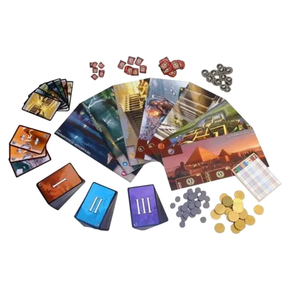 7 wonders - réflexion et stratégie - cartes