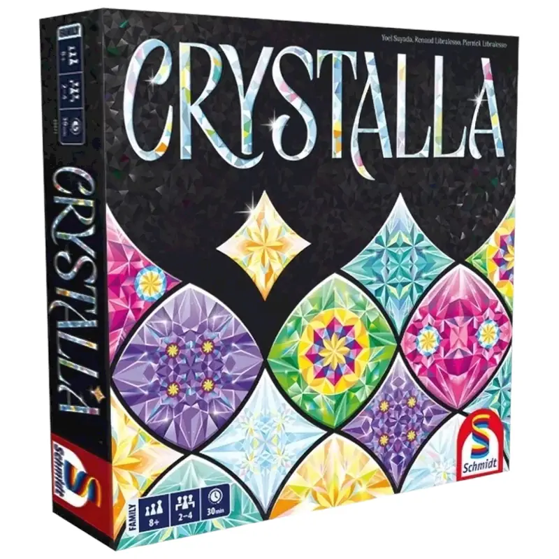 Crystalla - réflexion et stratégie - boite de jeu