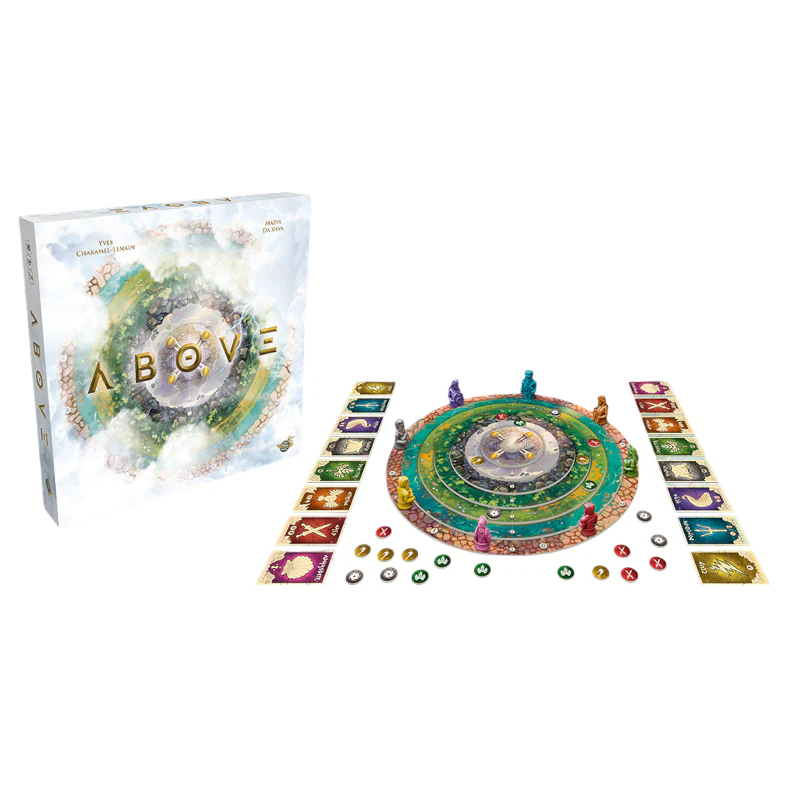Above - jeu de réflexion et de stratégie - contenu de la boite