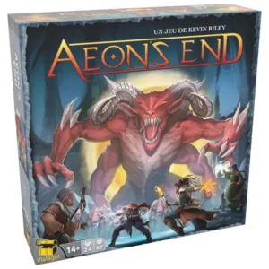Aeon's end - réflexion et stratégie - boite de jeu