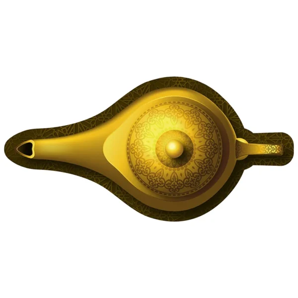 Aladin et la lampe merveilleuse - lampe merveilleuse