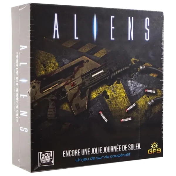 Aliens, encore une jolie journée de soleil - réflexion et stratégie - boite de jeu