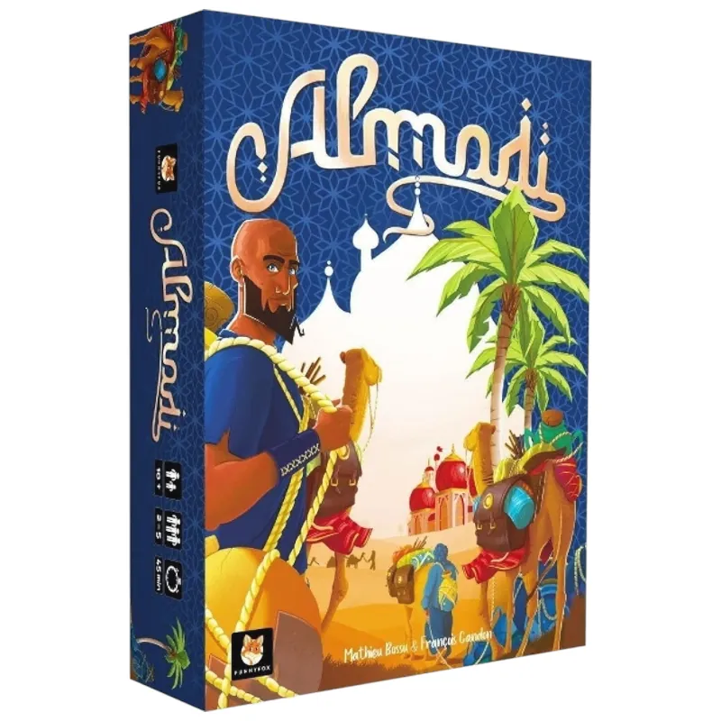 Almadi - réflexion et stratégie - boite de jeu