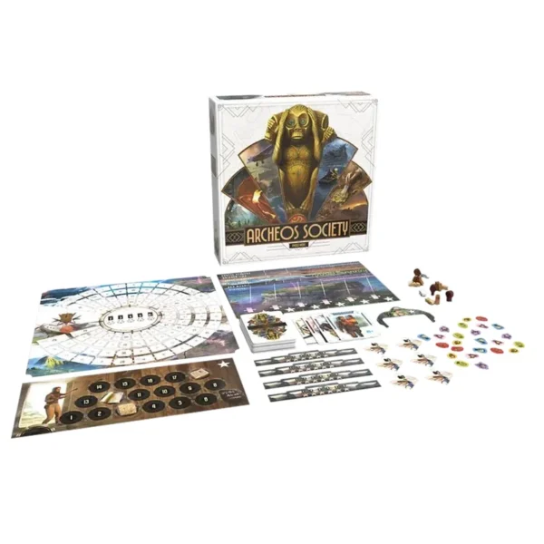 Archeos society - réflexion et stratégie - contenu de la boite