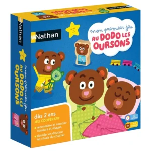 Au dodo les oursons - réflexion et stratégie - boite de jeu