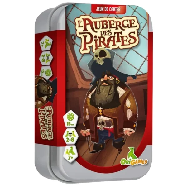 L'auberge des pirates - réflexion et déduction - boite de jeu