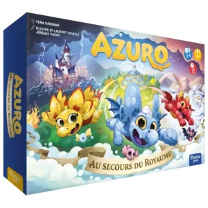 Azuro : au secours du royaume - réflexion et stratégie - boite de jeu