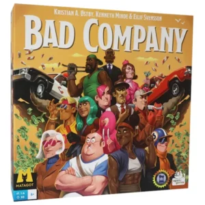 Bad company - réflexion et stratégie - boite de jeu