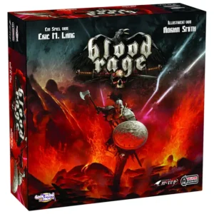 Blood rage - réflexion et stratégie - boite de jeu