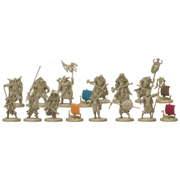 Blood rage - réflexion et stratégie - figurines