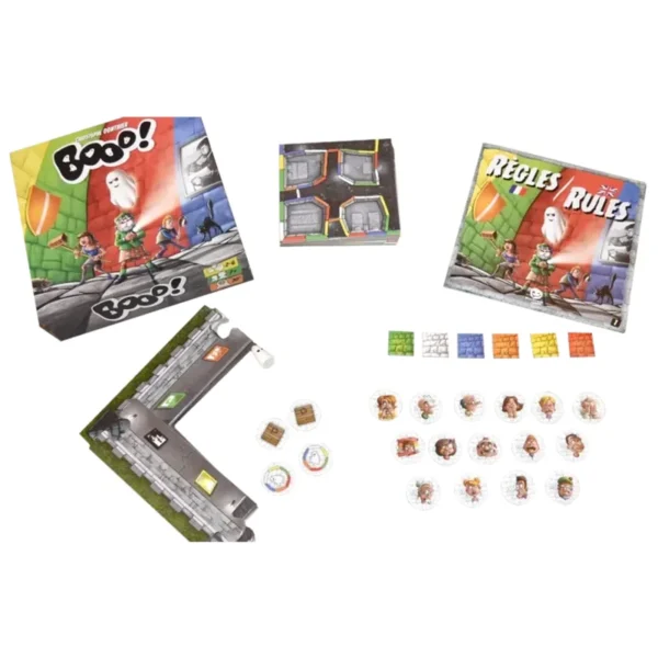 Booo ! - contenu de la boite
