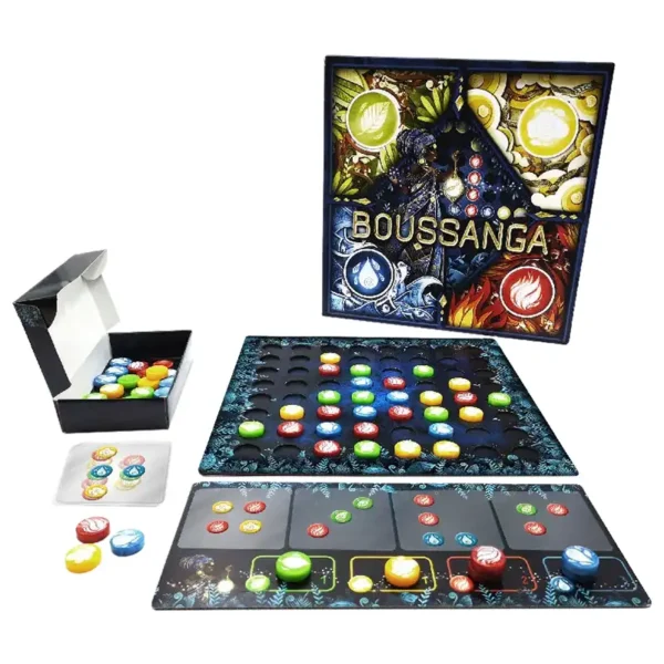 Boussanga - contenu de la boite