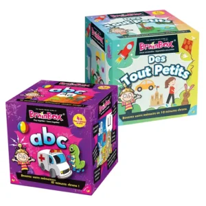 BrainBox (enfants) - mémoire et rapidité - boites de jeu