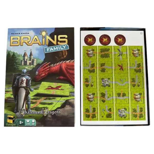 Brains family - contenu de la boite