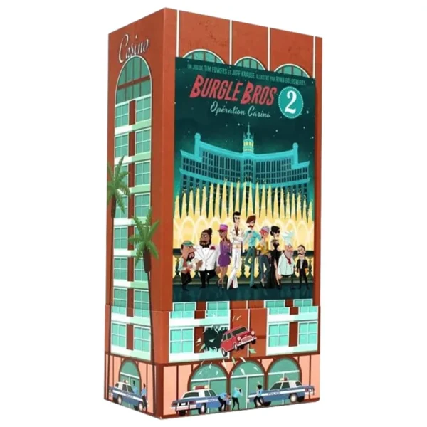 Burgle bros 2 : opération casino - réflexion et stratégie - boite de jeu