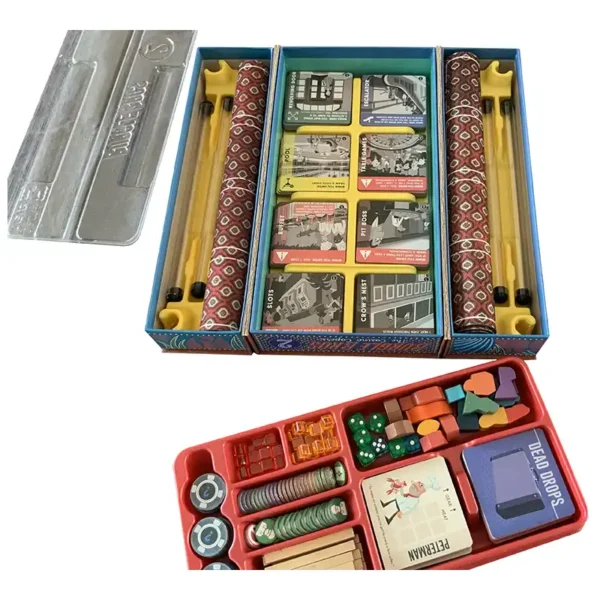 Burgle bros 2 : opération casino -contenu de la boite réflexion et stratégie -