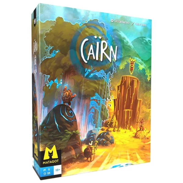 Cairn - réflexion et stratégie - boite de jeu