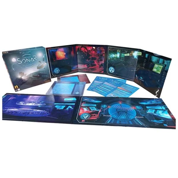 Captain sonar - réflexion et déduction - contenu de la boite