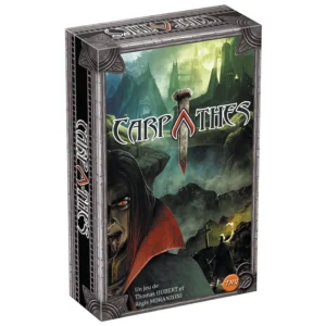 Carpathes - réflexion et stratégie - boite de jeu