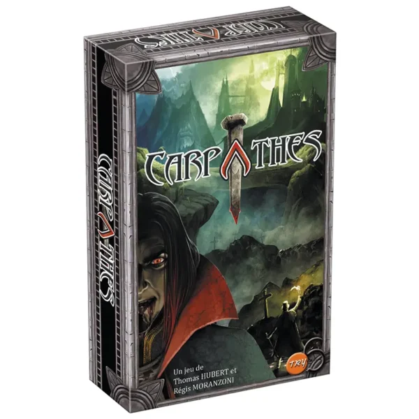 Carpathes - réflexion et stratégie - boite de jeu