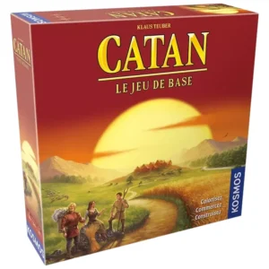 Catan - réflexion et stratégie - boite de jeu