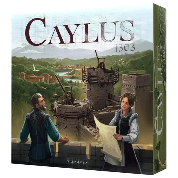 Caylus 1303 - réflexion et stratégie - boite de jeu