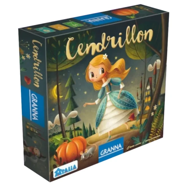 Cendrillon - mémoire et de déduction - boite de jeu