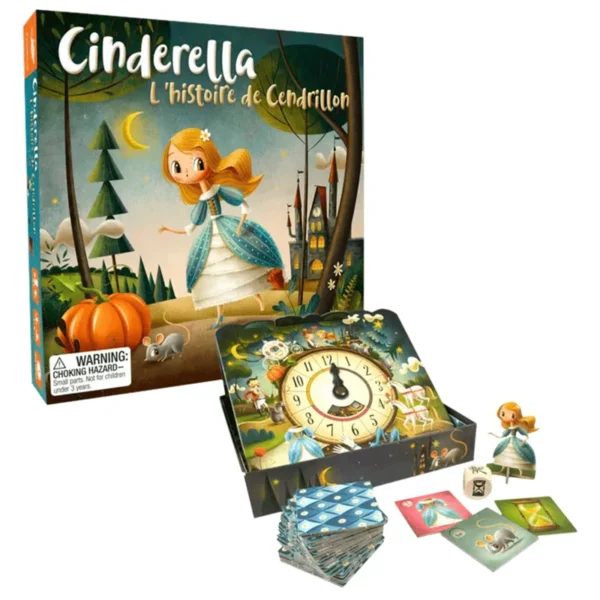 Cendrillon - mémoire et de déduction - contenu de la boite
