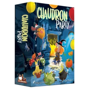 Chaudron party - mémoire et stratégie - boite de jeu