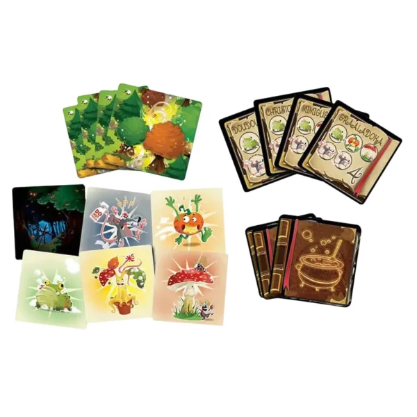 Chaudron party - mémoire et stratégie - cartes