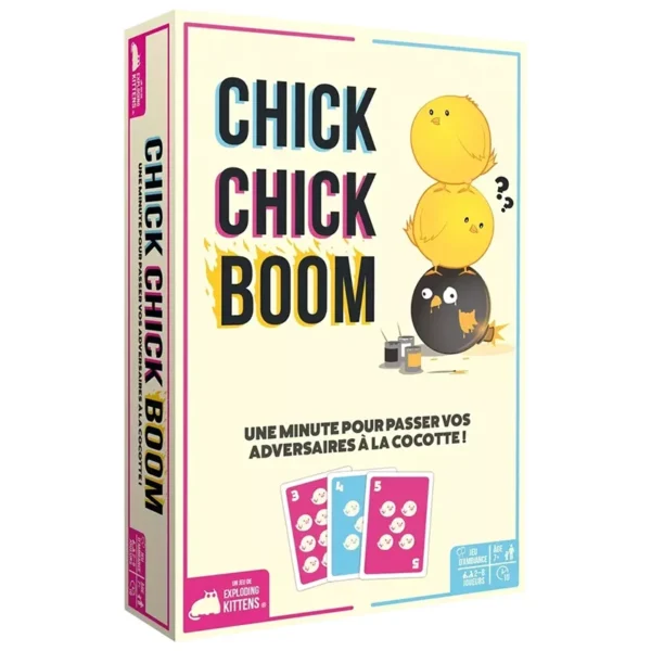Chick chick boom - ambiance - boite de jeu