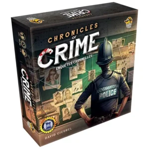 Chronicles of crime - observation et déduction - boite de jeu