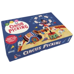 Circus picking - mémoire et rapidité - boite de jeu