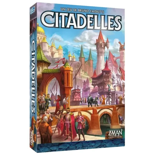 Citadelles - réflexion et stratégie - boite de jeu