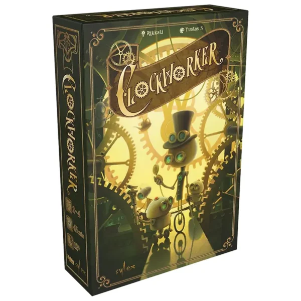 Clockworker - réflexion et stratégie - boite de jeu