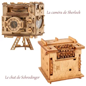 Cluebox - la caméra de Sherlock - le chat de Schrodinger