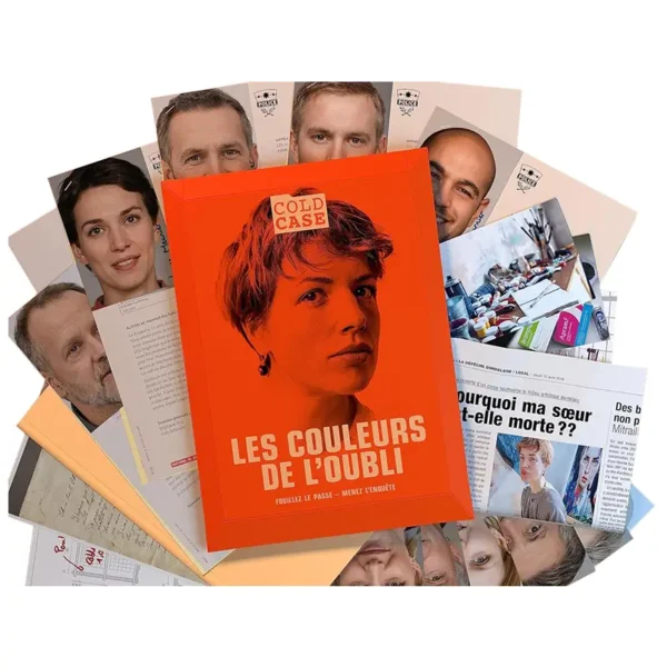 Cold case - réflexion et déduction - contenu de la boite